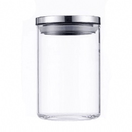 Glass sealed jar