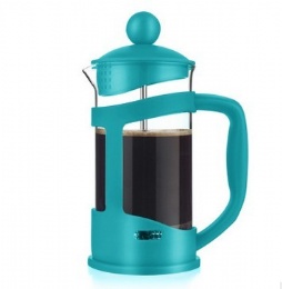 High Quality With Plastic Handle French Press Coffee Maker 1000ML