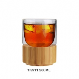 vacuum glass cup with filter