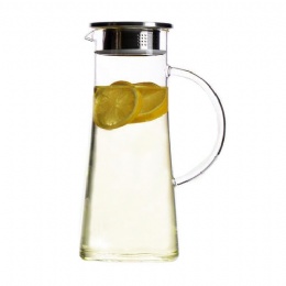 glass tea pot(with filter)